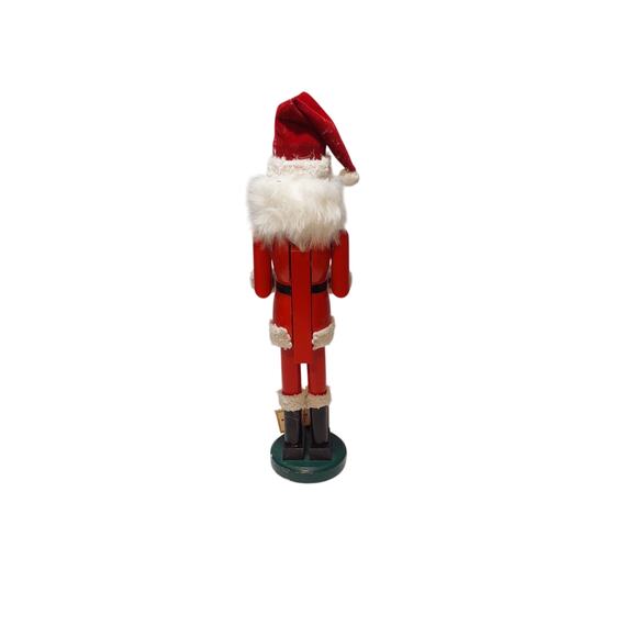 wooden santa clause nutcracker - Picture 3 of 4